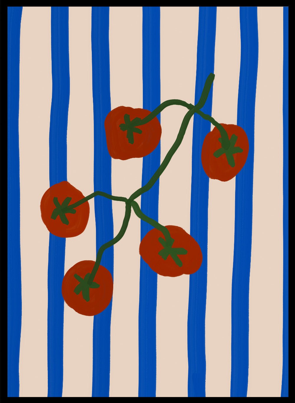 ‘Tomato Vine’ Aesthetic Art Print_Sugar & Canvas