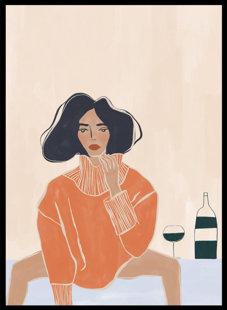Ivy Green Illustrations - It's a Mood Licensed Fine Art Print