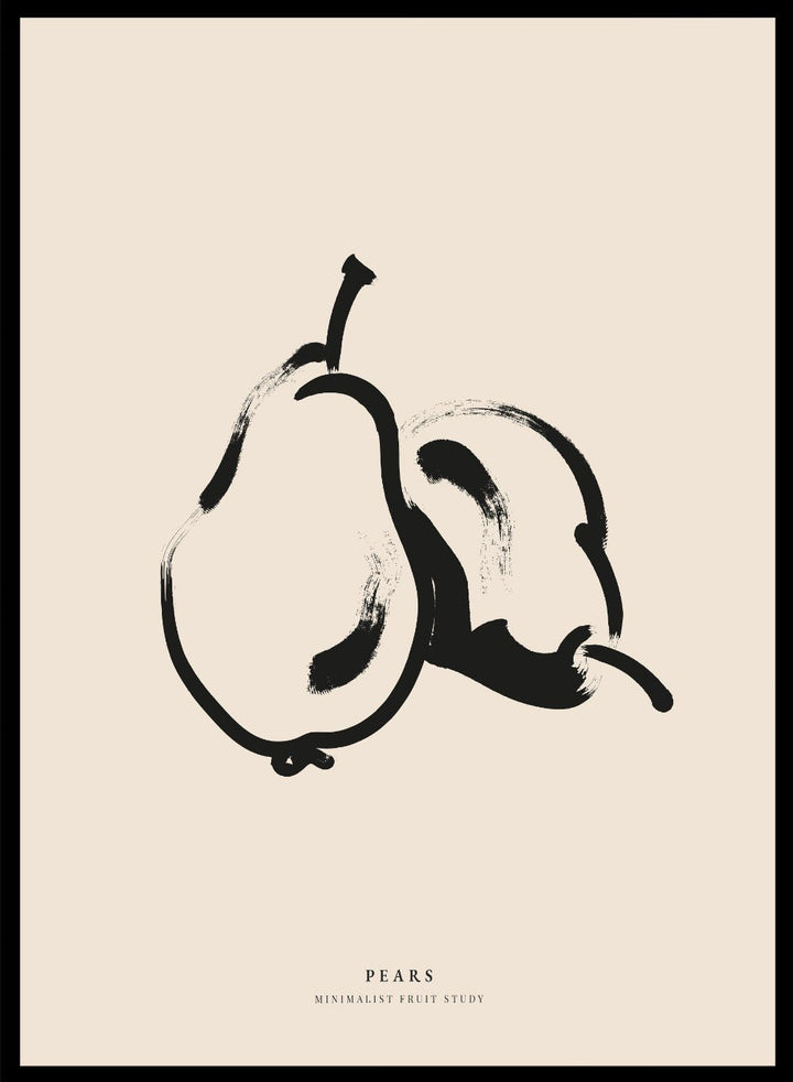 "Pear Study" Art Print_Sugar & Canvas