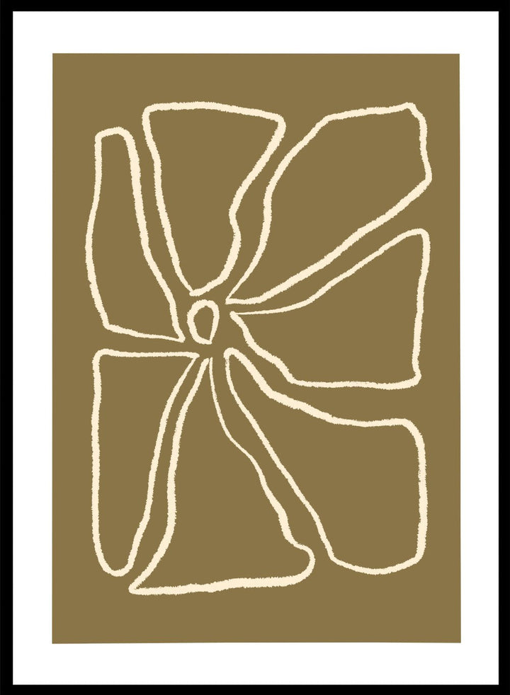 'Floral Form' Aesthetic Art Print_Sugar & Canvas