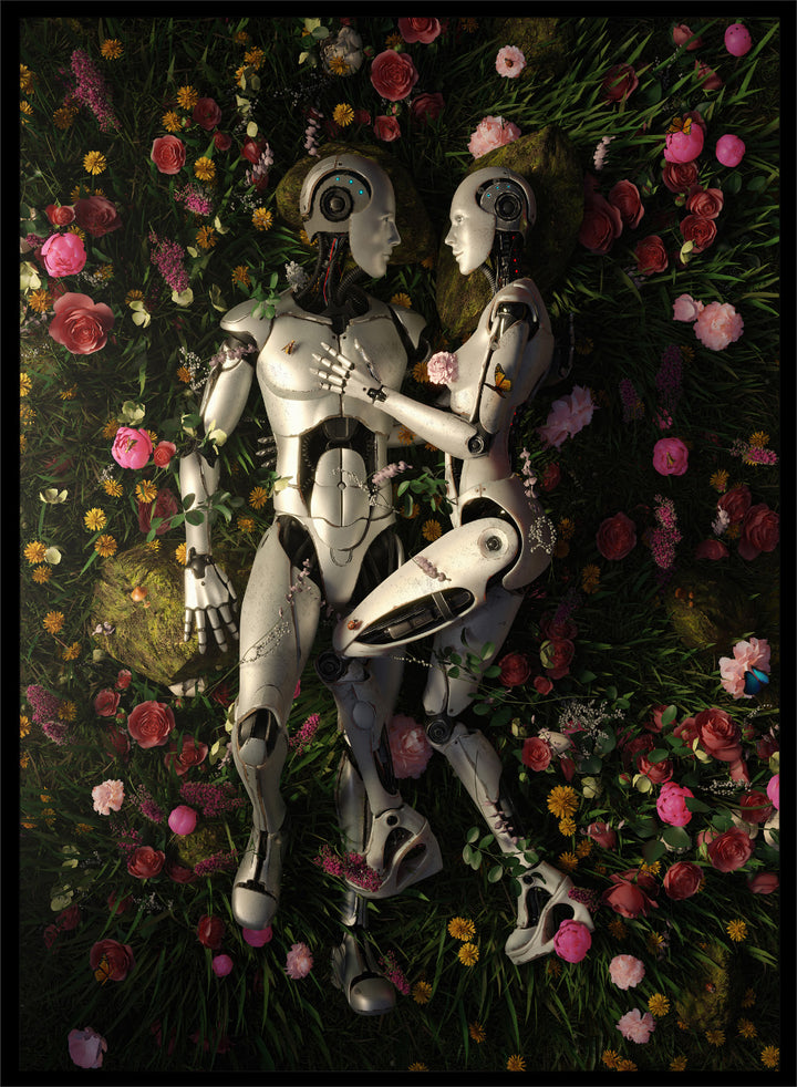 Nicebleed - Android Garden Romance Art Print
