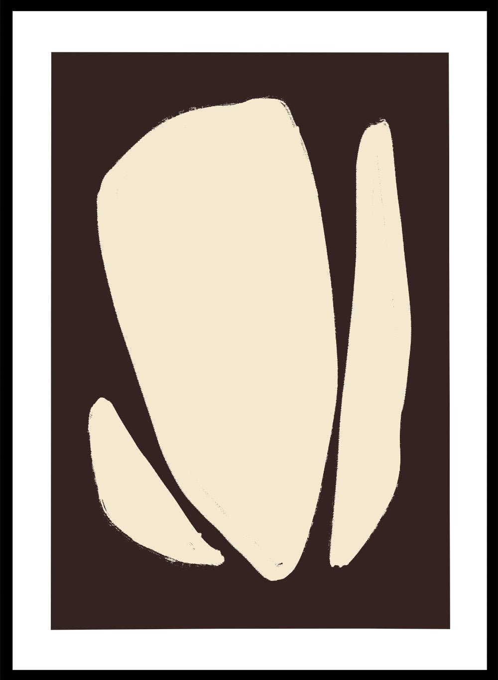 ‘Earthen Form’ Aesthetic Art Print_Sugar & Canvas