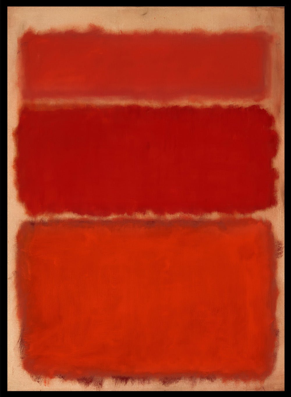 Mark Rothko Untitled (Shades of Red) Art Print_Sugar & Canvas