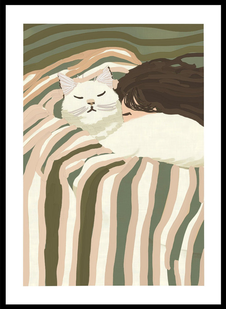 'Afternoon Nap' Aesthetic Art Print_Sugar & Canvas