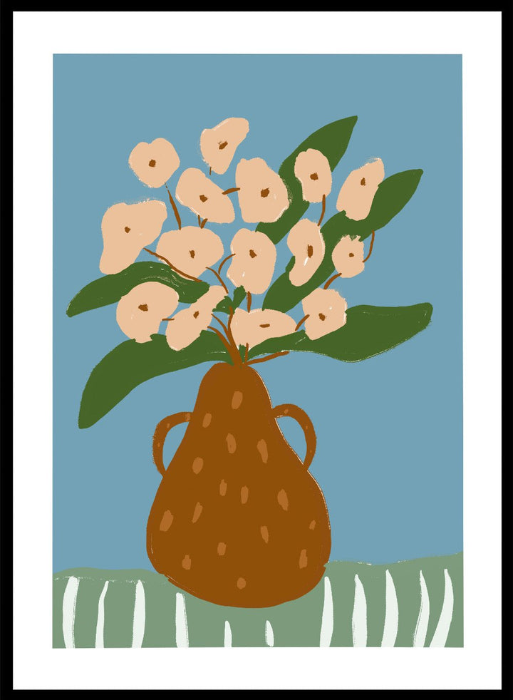 'Earthen Vase' Aesthetic Art Print_Sugar & Canvas