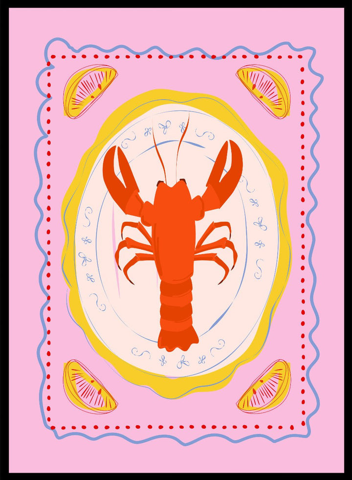 'Seafood Special' Aesthetic Art Print_Sugar & Canvas