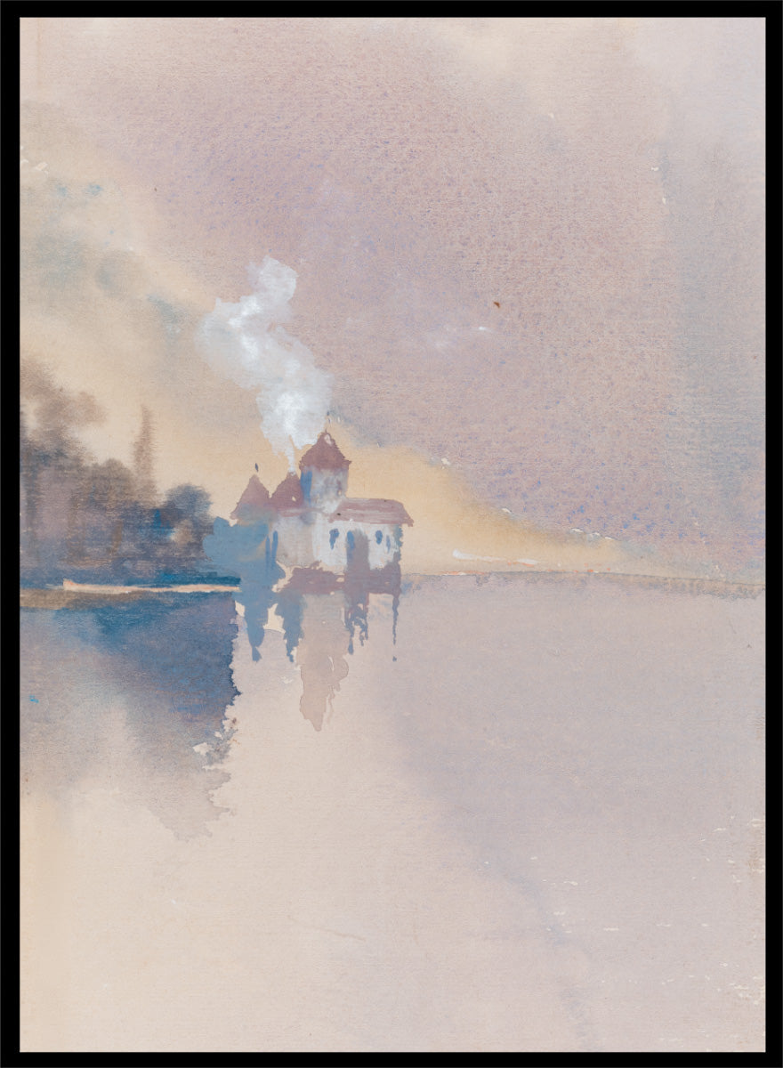 "Château de Chillon" Art Print