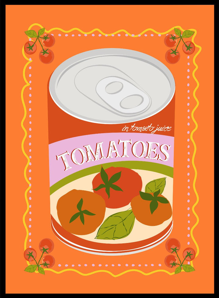 ‘Tomato Can’ Aesthetic Art Print_Sugar & Canvas