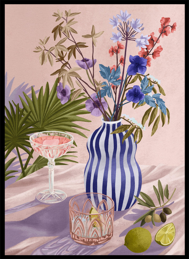 Goed Blauw - Lilac Summer Art Print