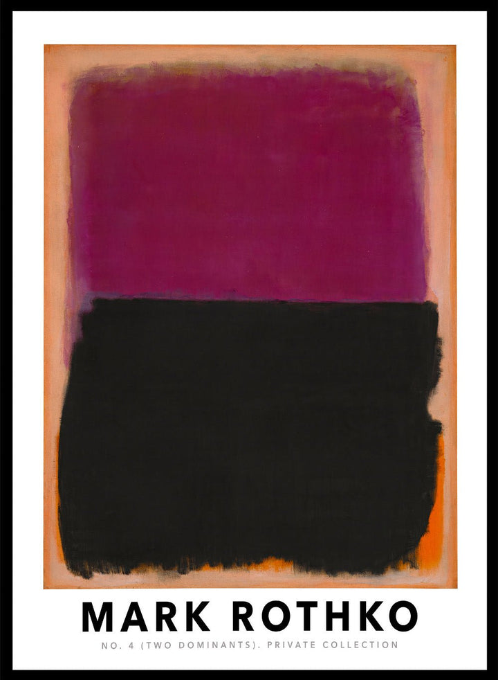 Mark Rothko No. 4 (Two Dominants) Art Print_Sugar & Canvas