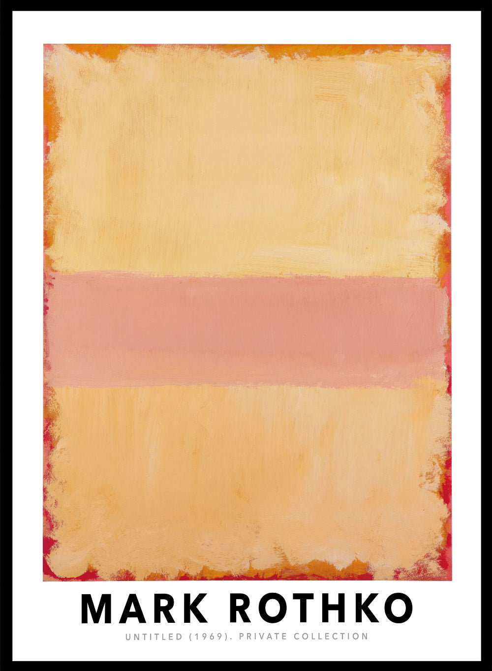 Mark Rothko Untitled 1969 Art Print_Sugar & Canvas