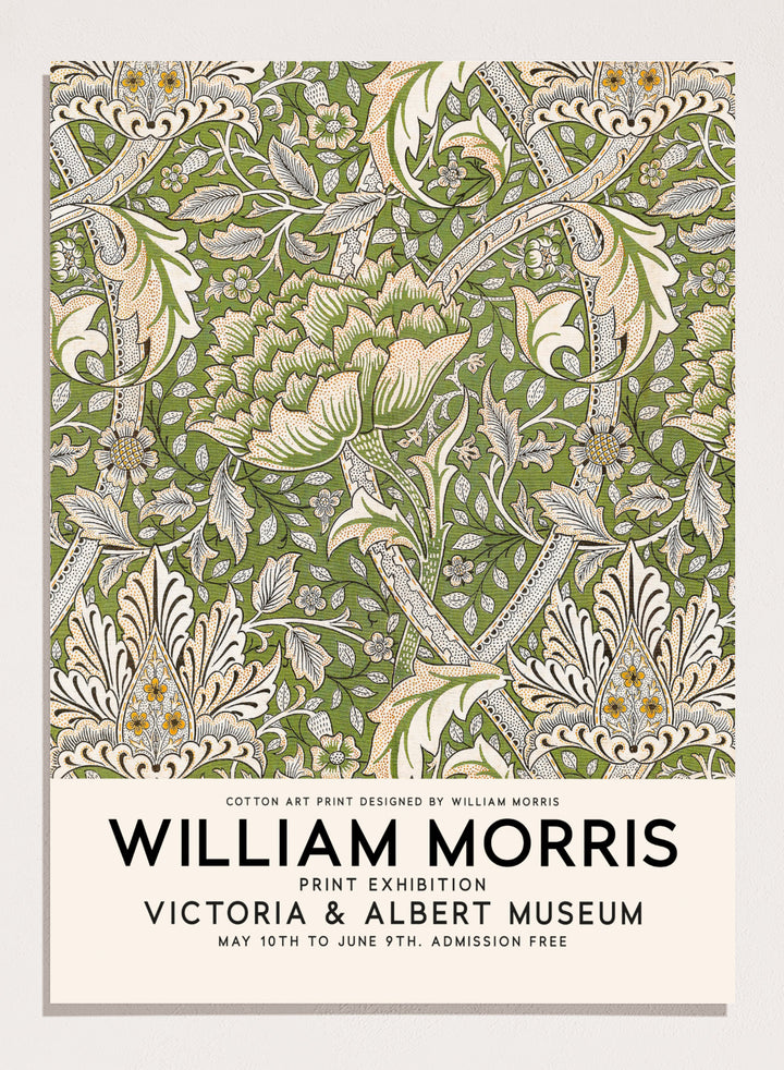 William Morris Windrush Flowers Art Print