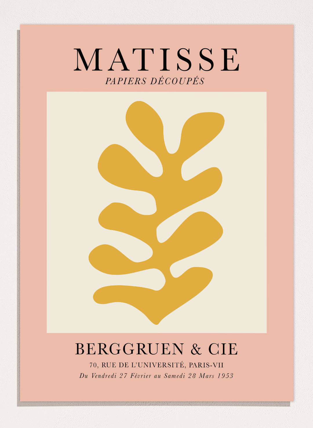 The Cut-Outs by Henri Matisse Print