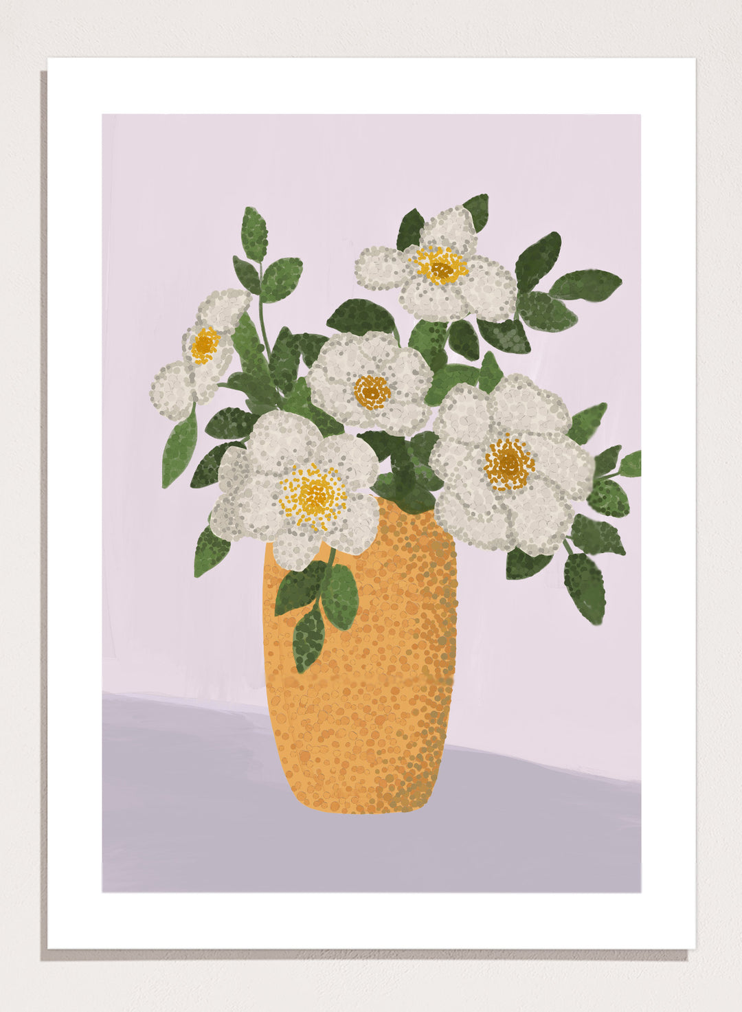 'Yellow Vase' Aesthetic Art Print