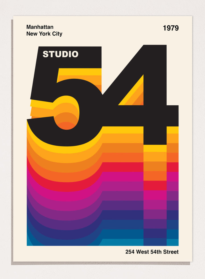 A graphic poster design for &