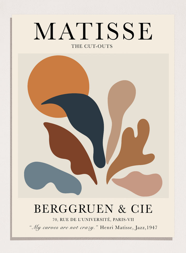 The Cut-Outs by Henri Matisse Print