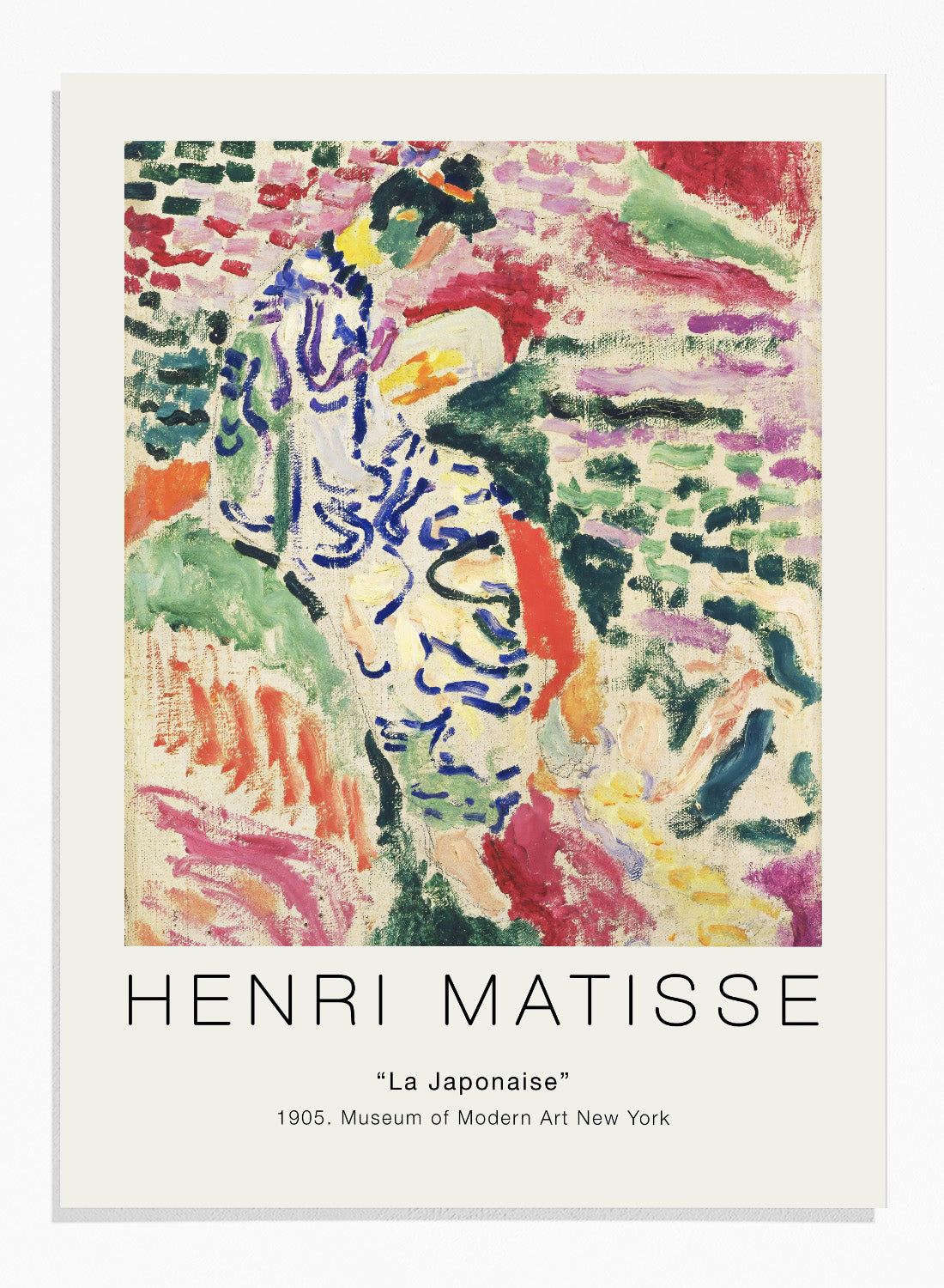 Henri Matisse La Japonaise Woman beside the Water 1905 Wall Art