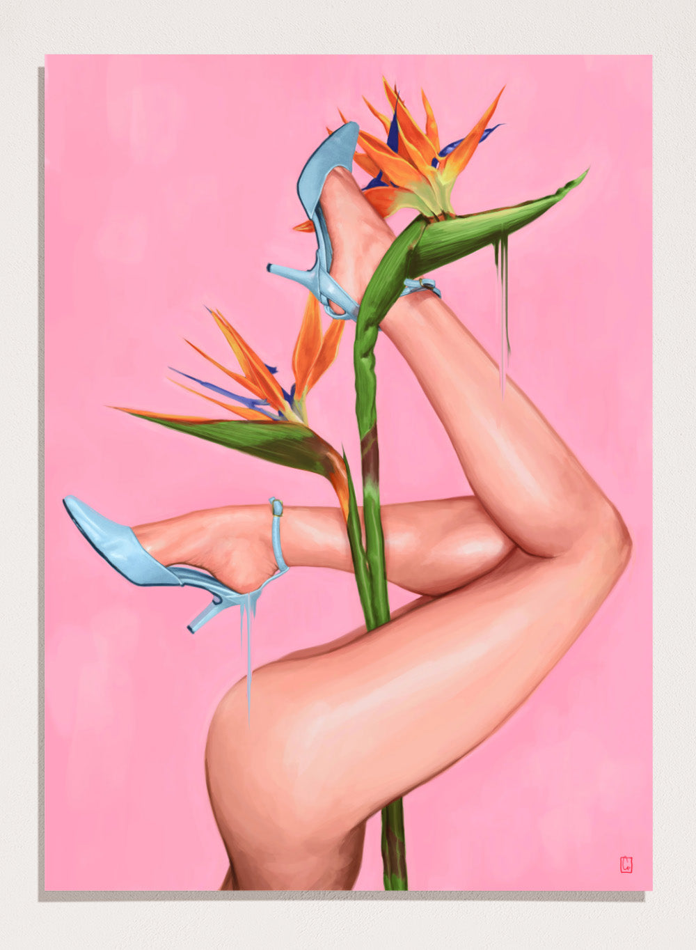Alexander Grahovsky - Bird of Paradise Art Print