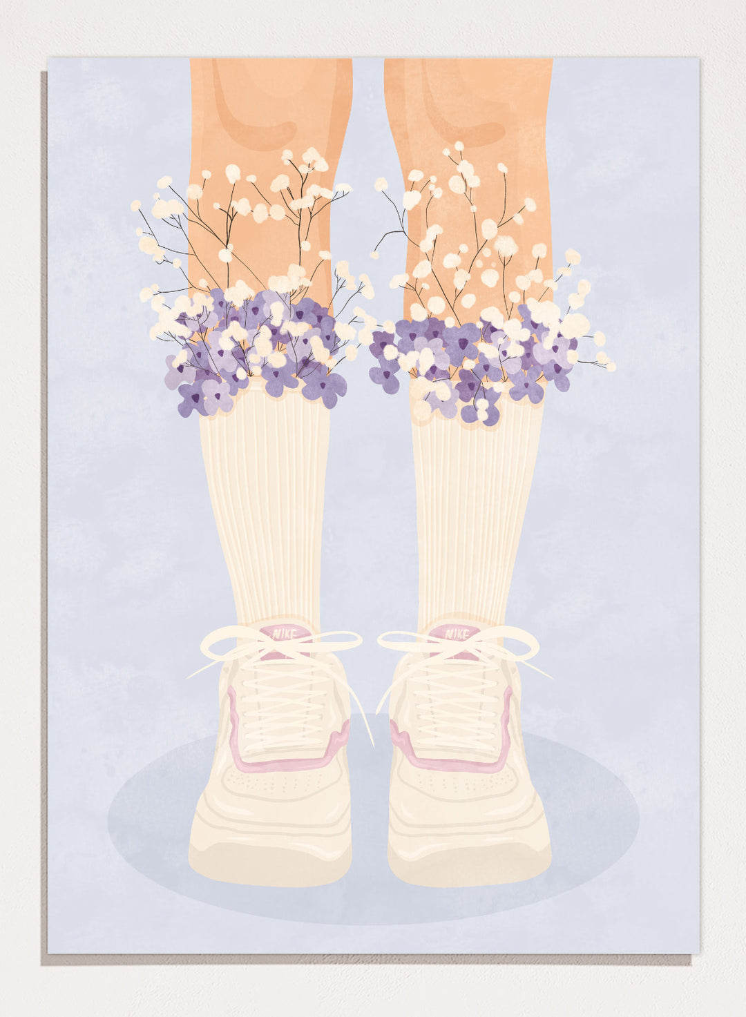A stylized illustration of a person&