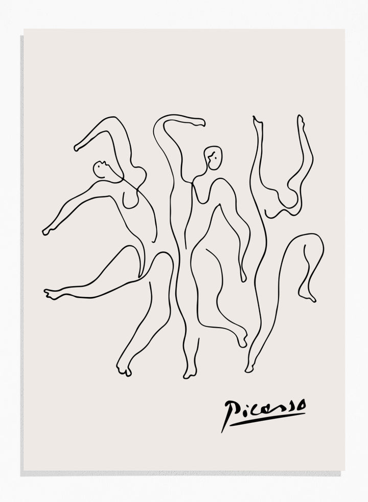 The Three Dancers by Pablo Picasso Print
