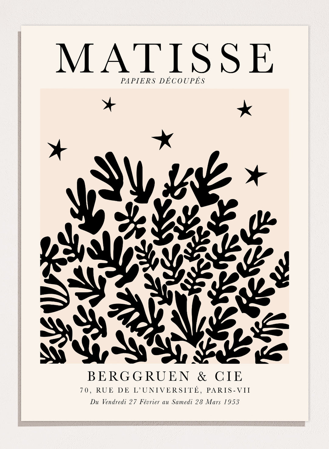 The Cut-Outs by Henri Matisse Print