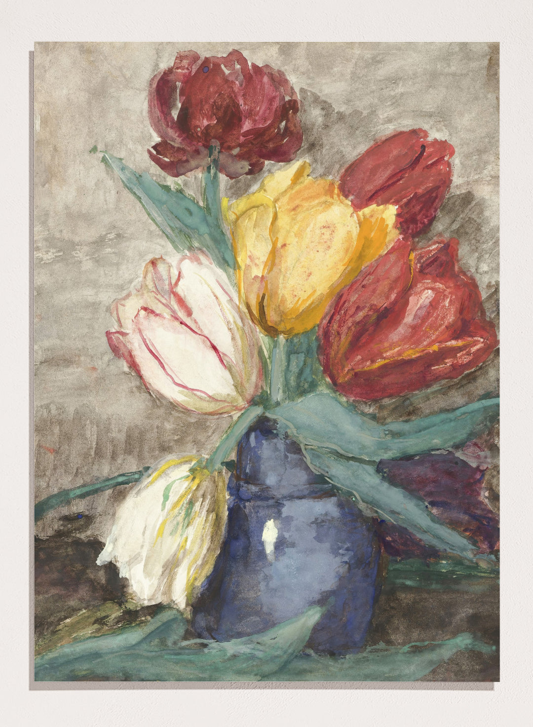"Tulips in a Vase" Art Print