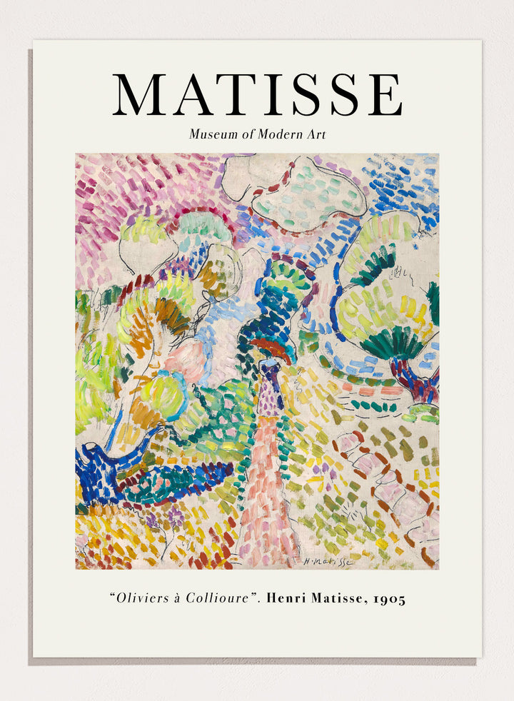 Henri Matisse Olive Trees at Collioure Art Print