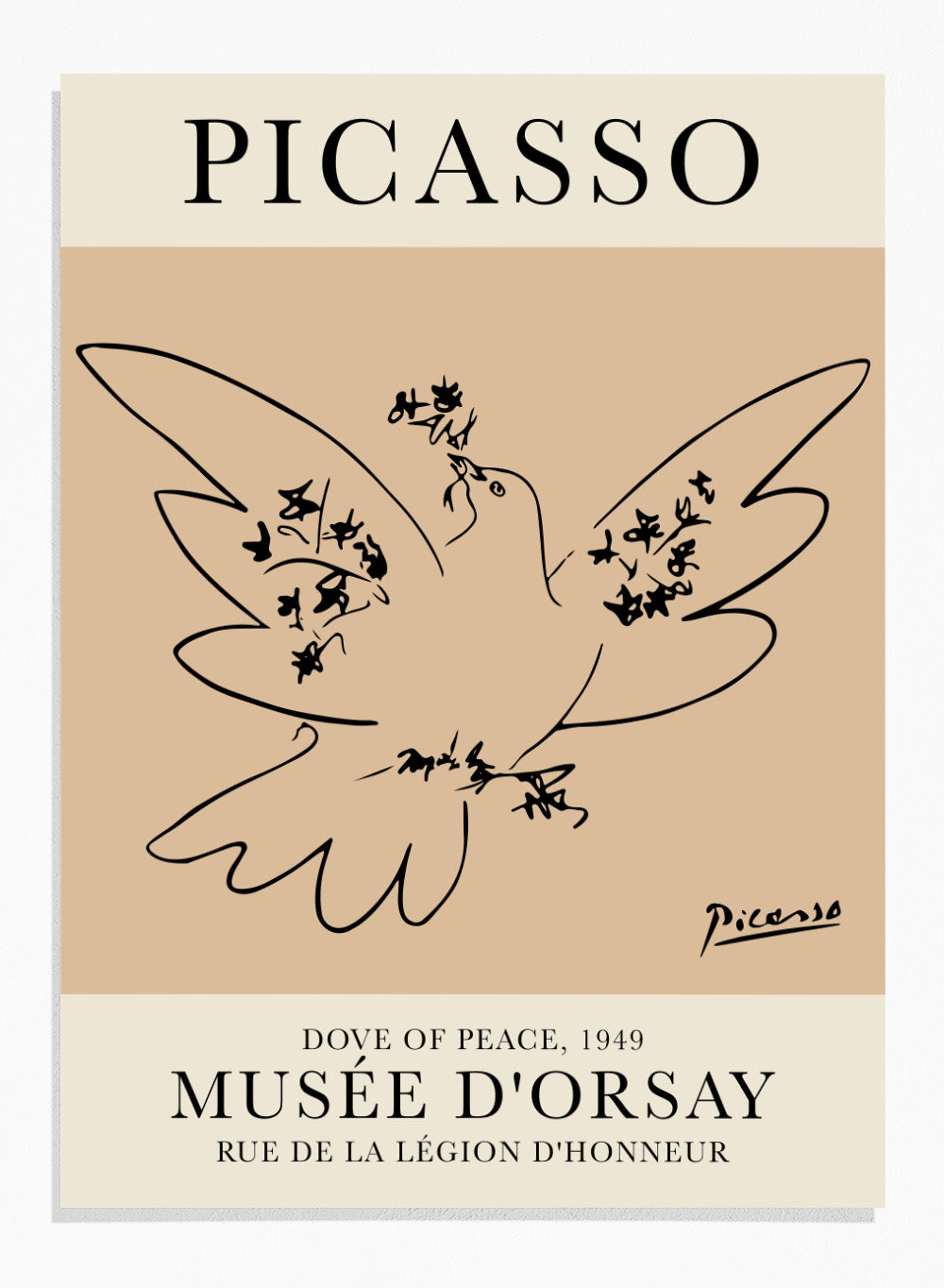 Picasso Dove of Peace Art Print