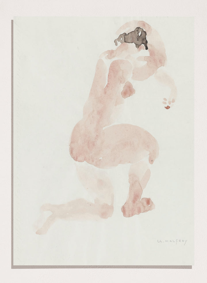 "Female Nude" Art Print