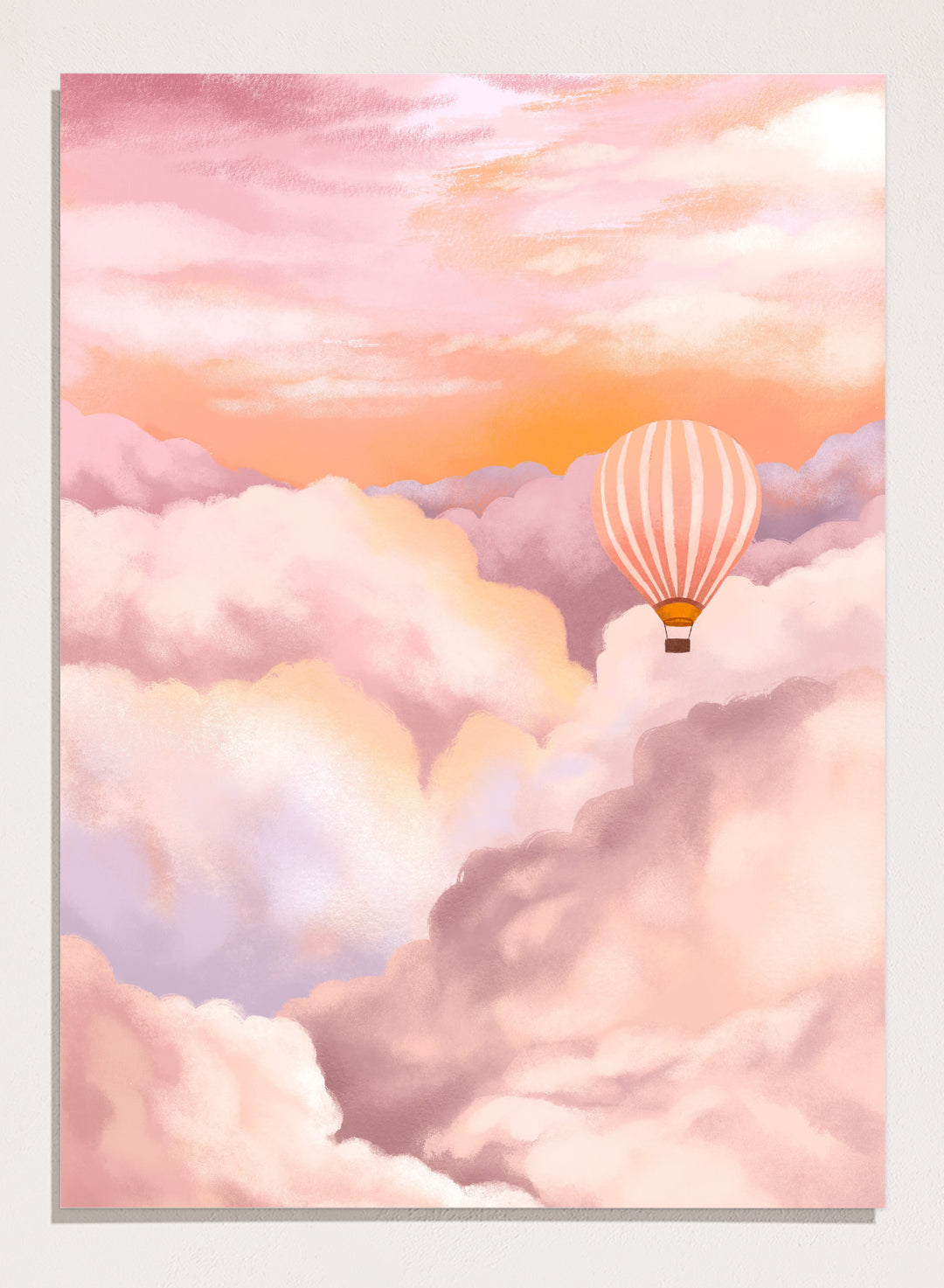 Goed Blauw - In the Clouds Art Print