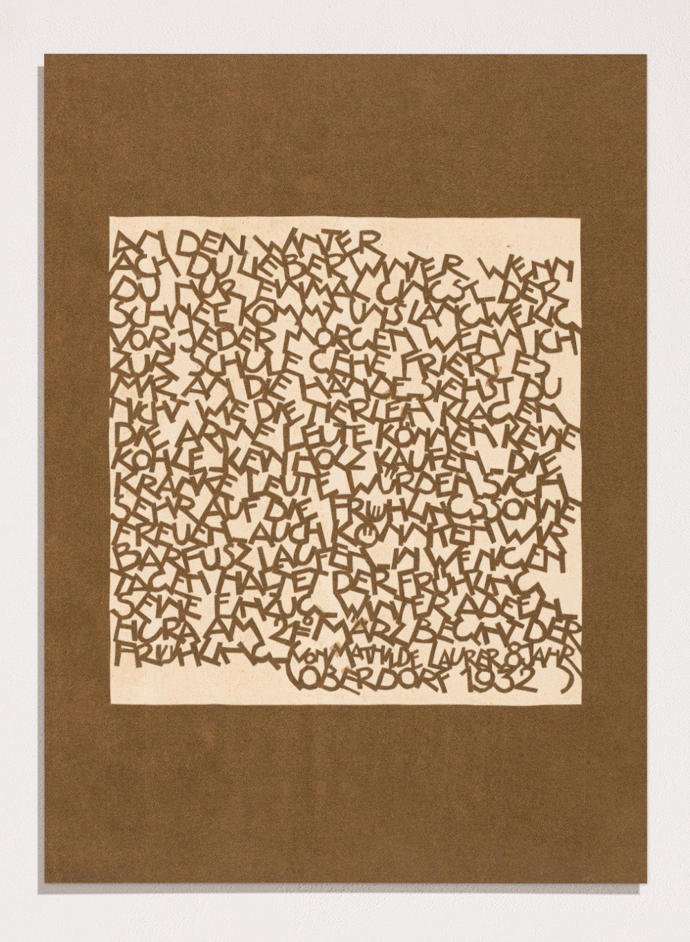 “In the Winter” Art Print