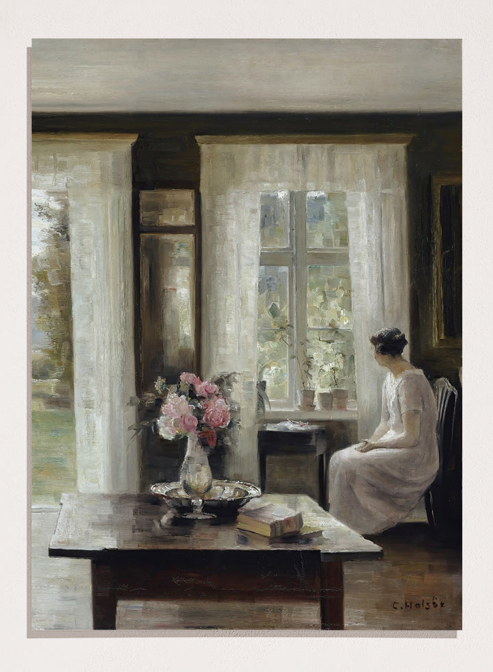 "Interior, Light Of Spring" Art Print