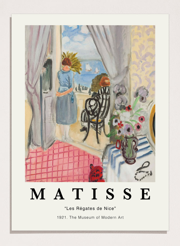 Henri Matisse The Boats In Nice Art Print