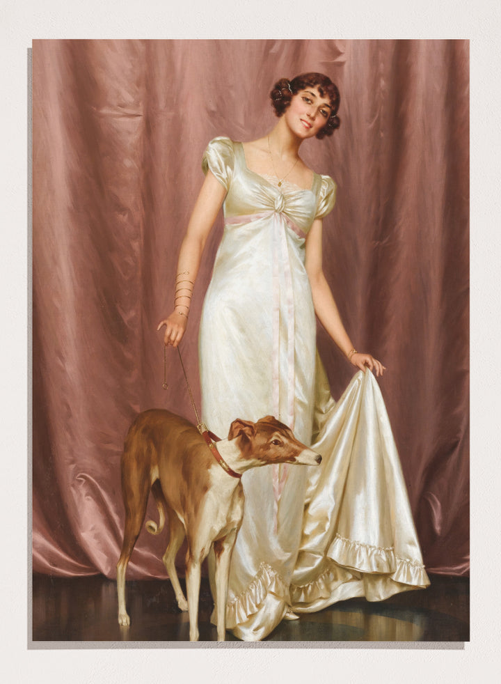 "An Elegant Lady" Art Print