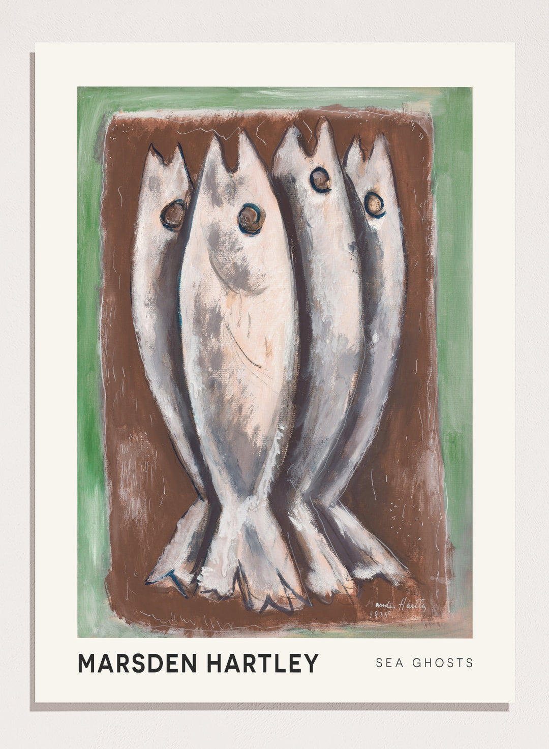Marsden Hartley - Sea Ghosts Art Print
