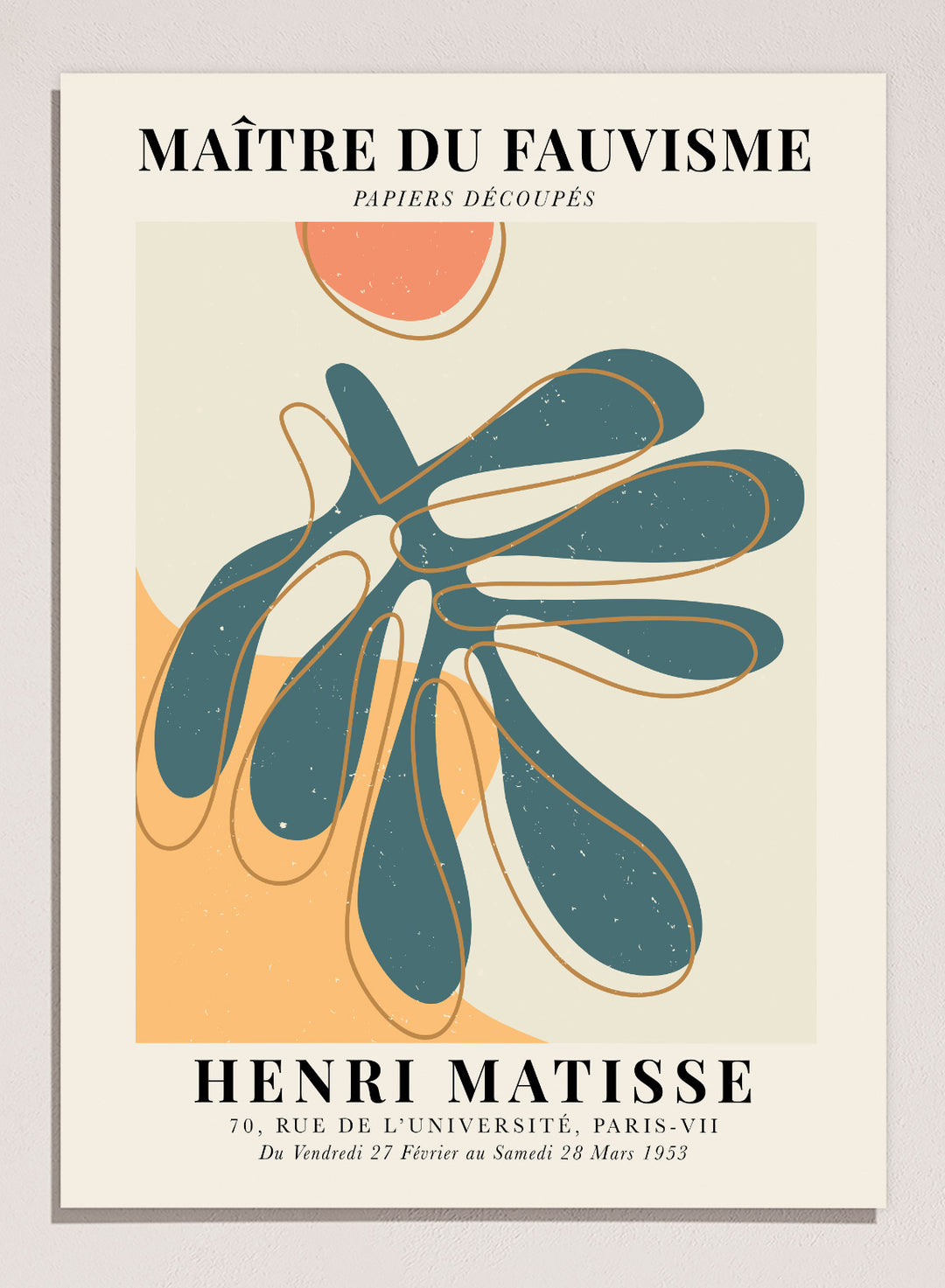 The Cut-Outs by Henri Matisse Print