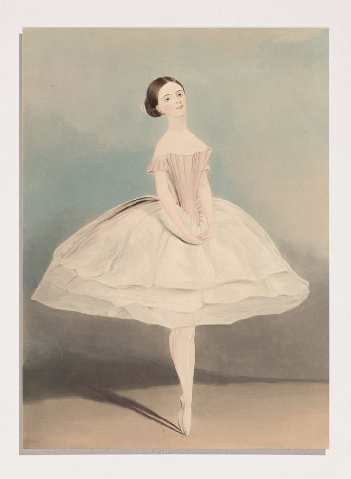 "Miss Clara Webster" Art Print