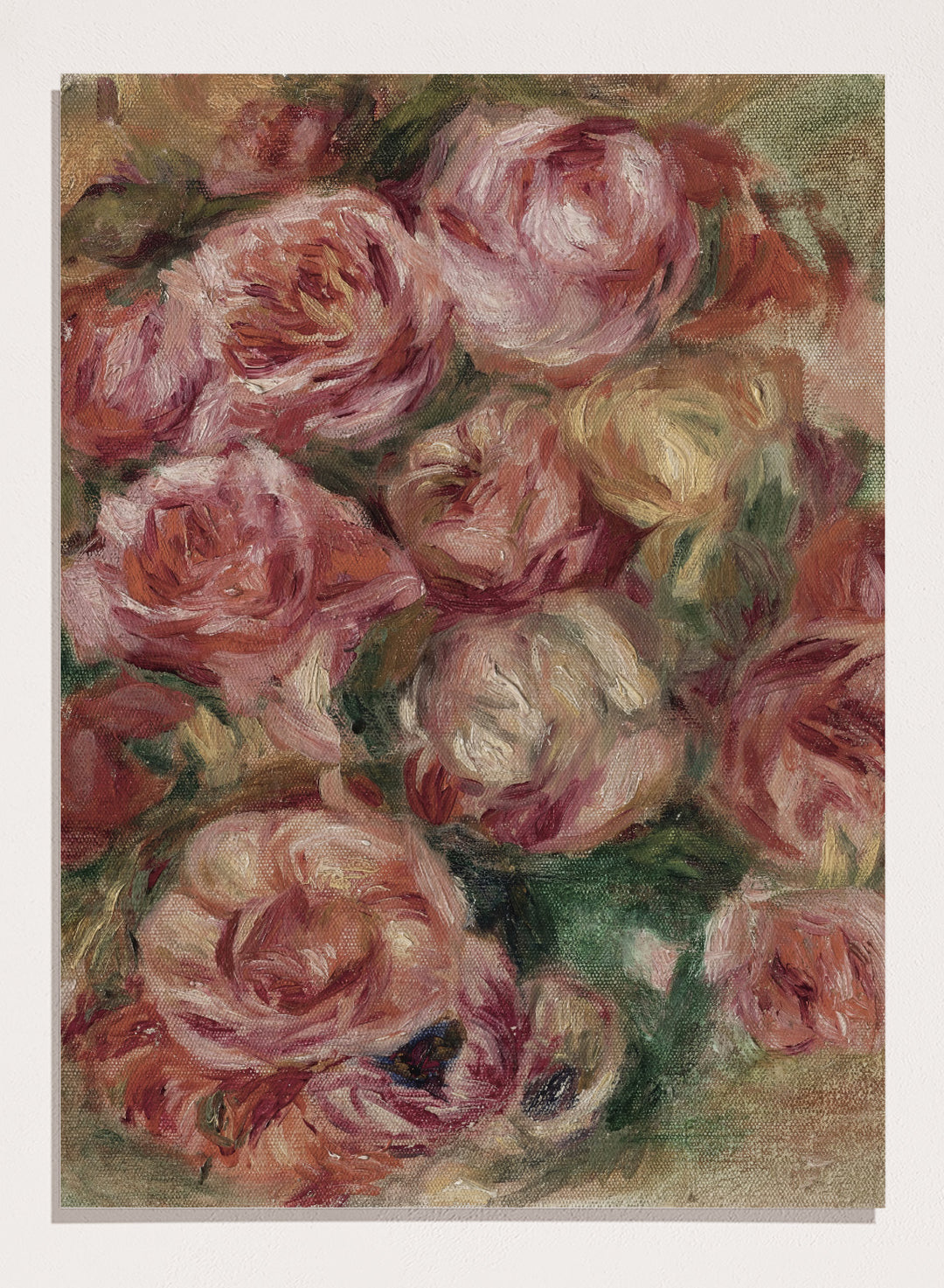 "Throw of Roses" Art Print