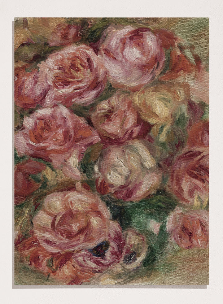 "Throw of Roses" Art Print