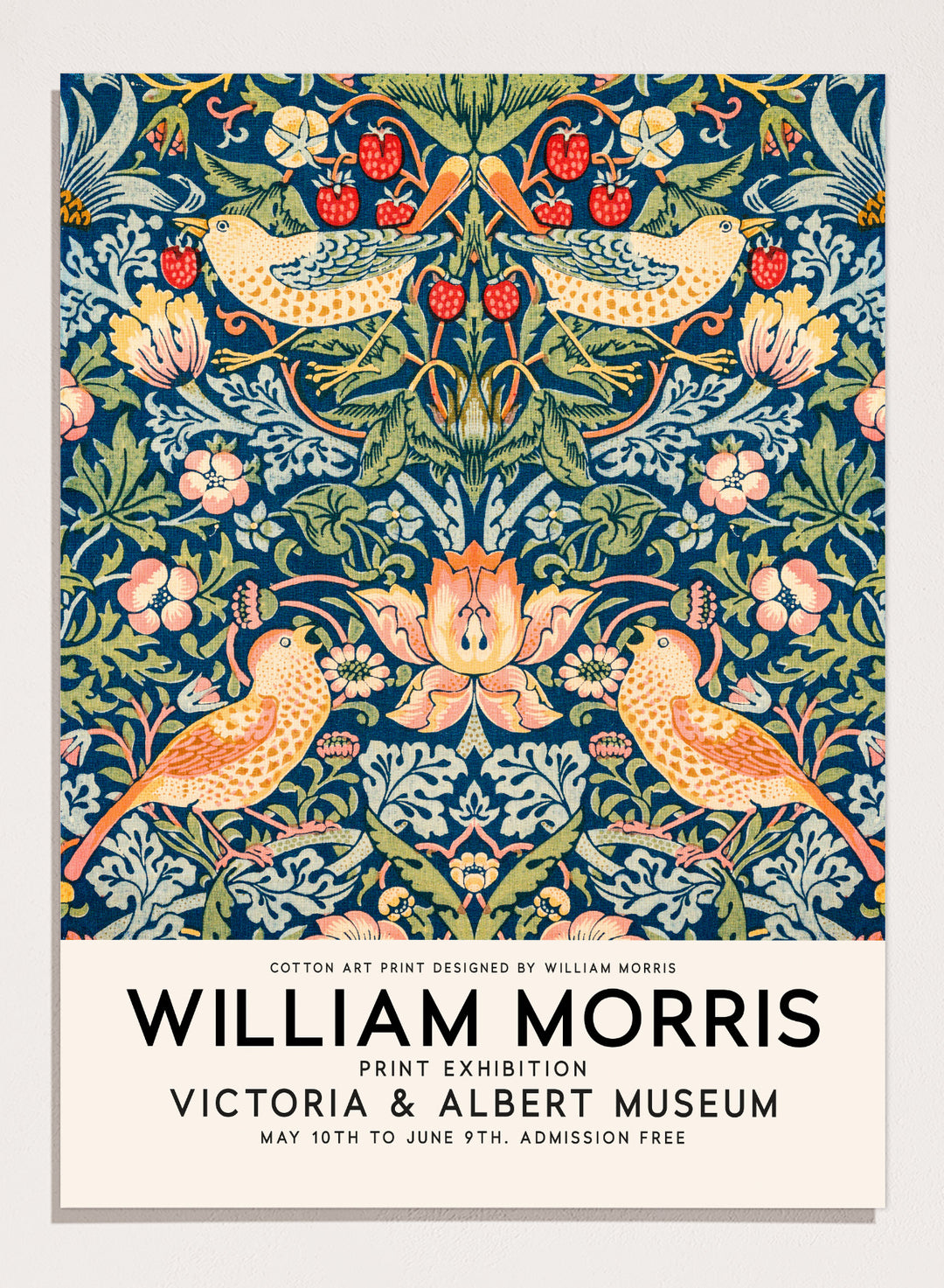William Morris Strawberry Thief Art Print