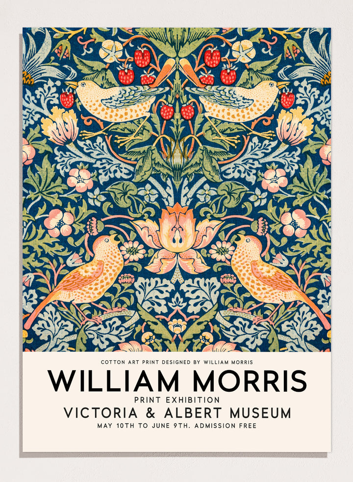 William Morris Strawberry Thief Art Print