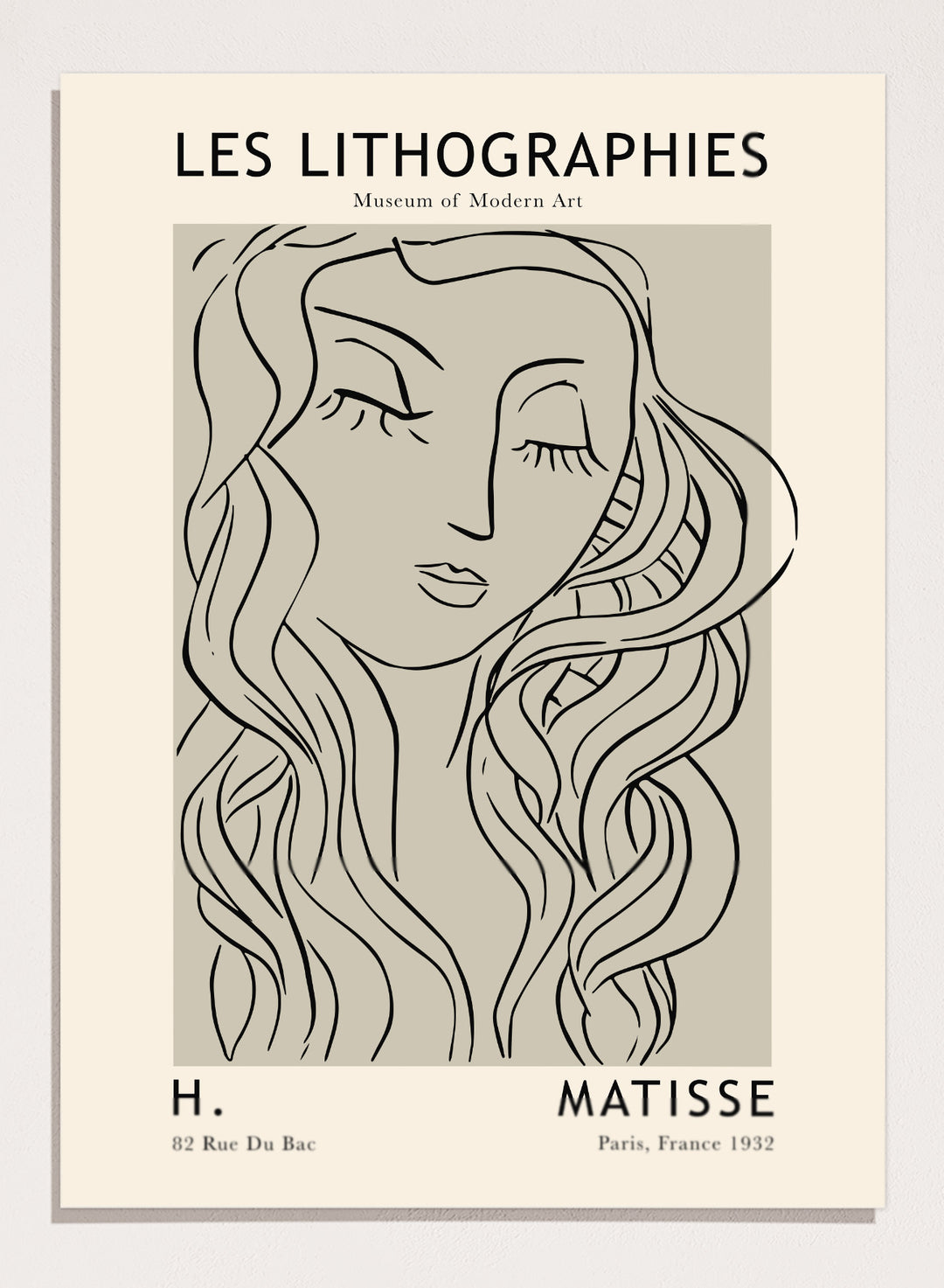 Sketch of Woman by Henri Matisse