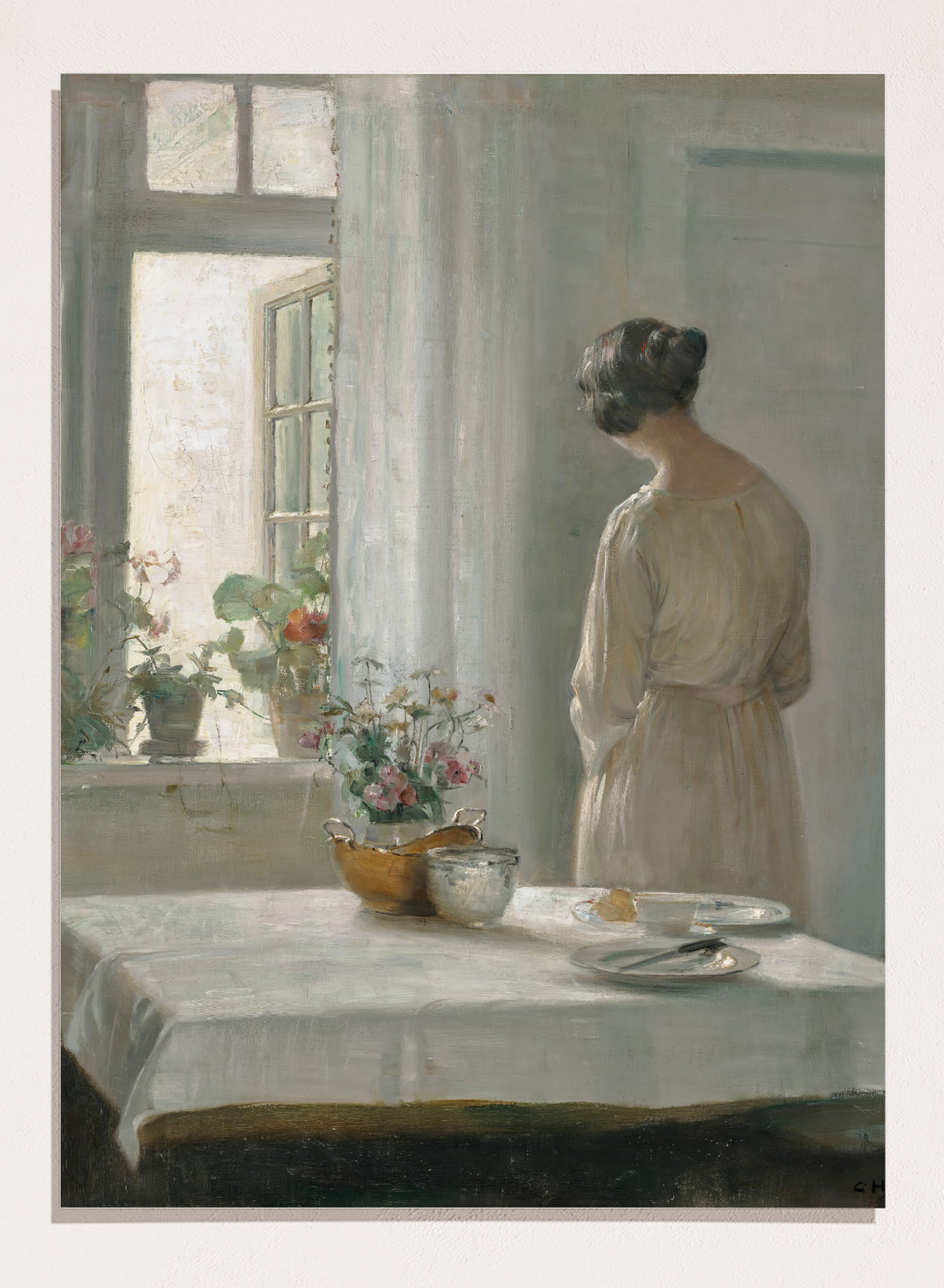 "Sunlit Breakfast" Art Print