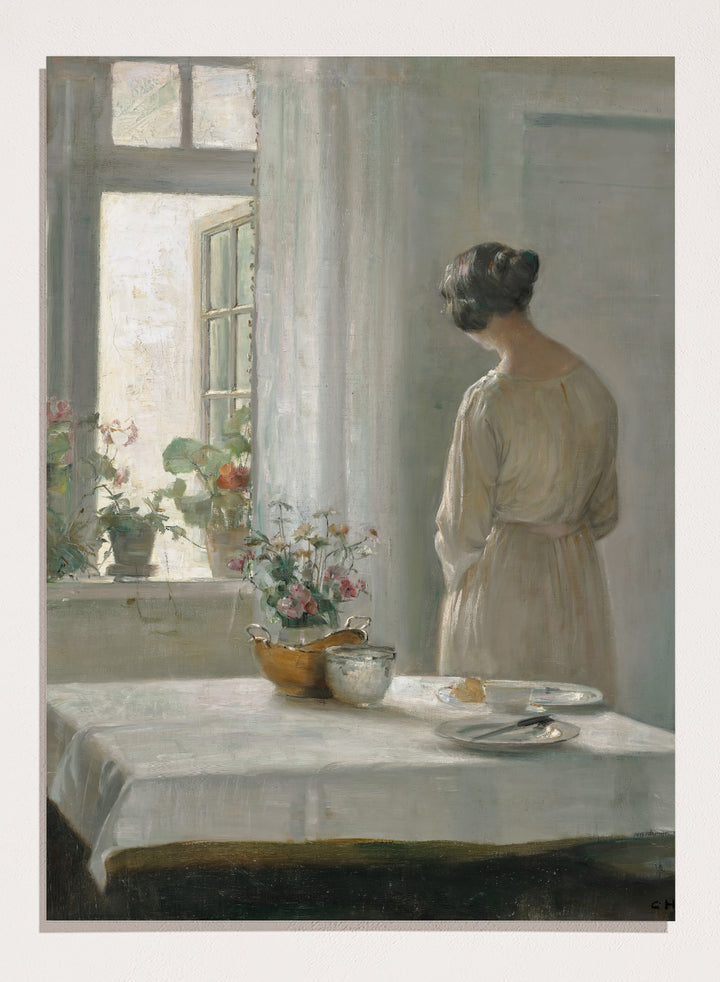 "Sunlit Breakfast" Art Print