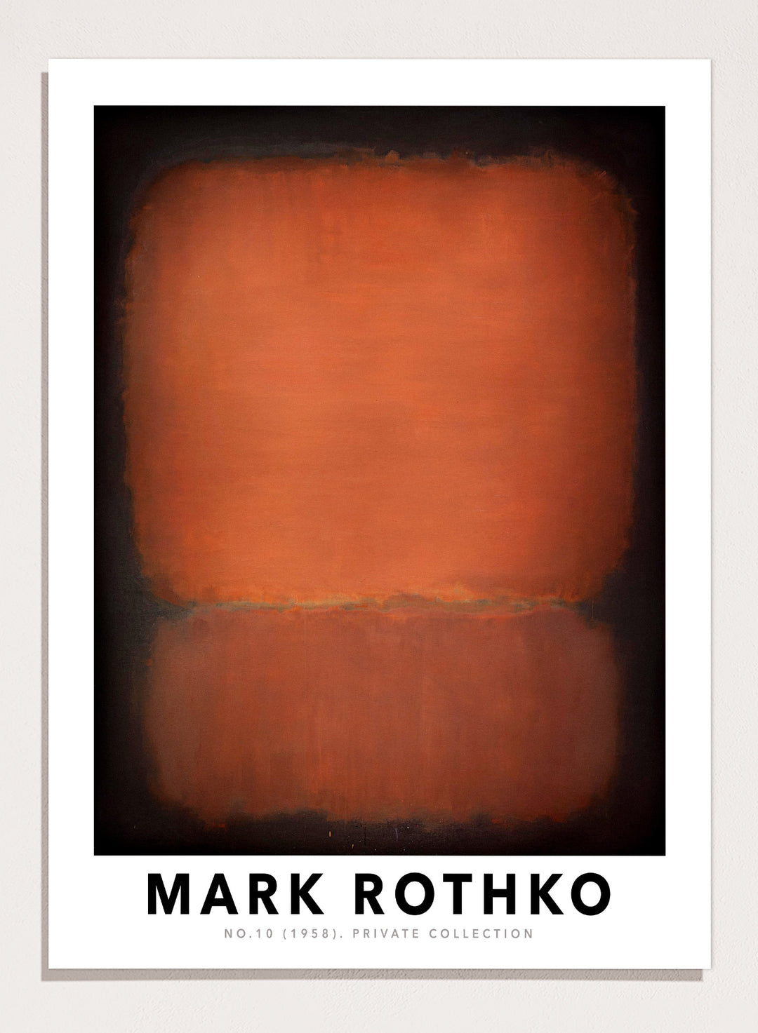 Mark Rothko No.10 Art Print