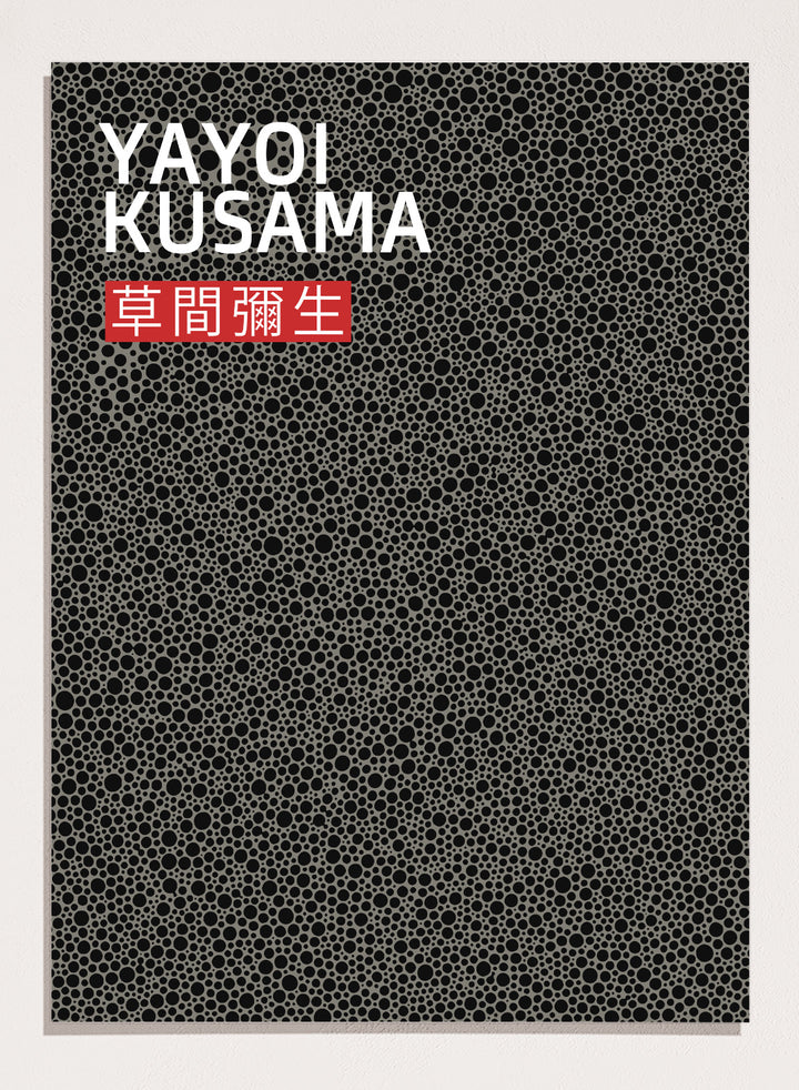 Polka Dots Inspired by Yayoi Kusama Art Print