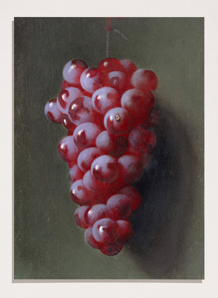 "Still Life with Grapes" Art Print