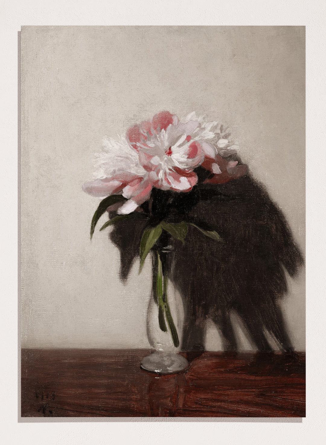 "Pink Peonies" Art Print