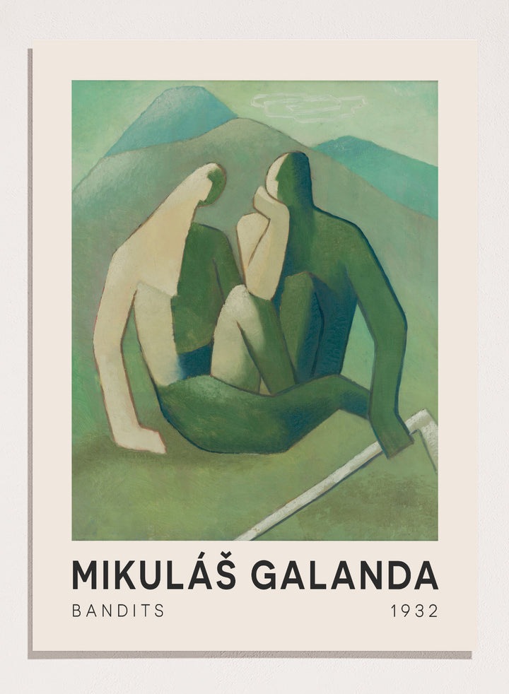 Mikuláš Galanda - Bandits Art Print