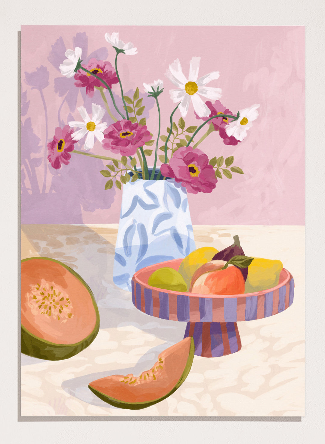 Goed Blauw - Fruit Break Art Print